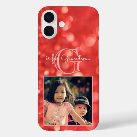 Aangepast fotoMonogram Voeg een naam toe voor kora Case-Mate iPhone Case (Achterkant)