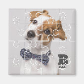 Aangepast fotoMonogram voor moderne Puzle Family P Magneet (Voorkant)