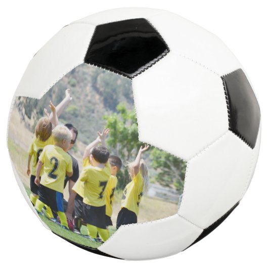 Aangepast fotoontwerp Je eigen Afbeelding afdrukke Voetbal (Drie kwart)