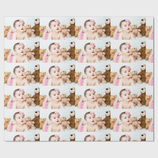 Aangepast fotopapier Aangepast verpakkingspapier Cadeaupapier (Vlak)