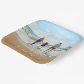 Aangepast fotopapier Borden Uw fotofotoontwerp Papieren Bordje (Gebogen)