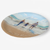 Aangepast fotopapier Borden Uw speciaal ontwerp Papieren Bordje (Gekanteld)