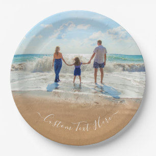 Aangepast fotopapier Borden Uw speciaal ontwerp Papieren Bordje