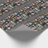 Aangepast fotopapier cadeaupapier (Hoek)