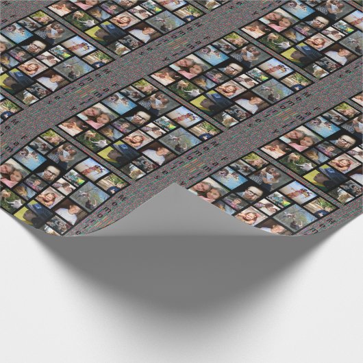 Aangepast fotopapier cadeaupapier (Hoek)