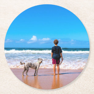 Aangepast fotopapier Onderzetter van uw eigen ontw