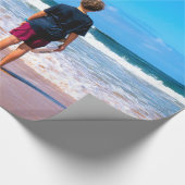 Aangepast fotopapier voor eigen ontwerp cadeaupapier (Hoek)