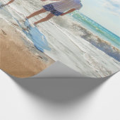 Aangepast fotopapier voor eigen ontwerp cadeaupapier (Hoek)