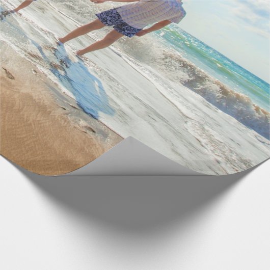 Aangepast fotopapier voor eigen ontwerp cadeaupapier (Hoek)