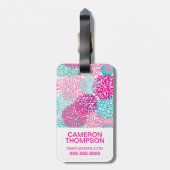 Aangepast fotopatroon 2 bagagelabel (Achterkant verticaal)