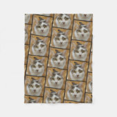 Aangepast fotopatroon collage op maat fleece deken (Voorkant)