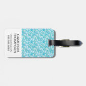 Aangepast fotopatroon Zee Bagagelabel (Achterkant horizontaal)