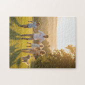 Aangepast Fotopuzzel - Gepersonaliseerd Jubileum Legpuzzel (Horizontaal)