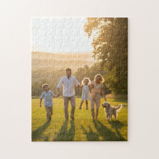 Aangepast Fotopuzzel - Gepersonaliseerd Jubileum Legpuzzel (Verticaal)