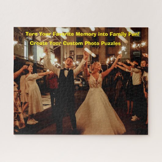 Aangepast fotopuzzel - Gepersonaliseerd legpuzzelc Legpuzzel (Horizontaal)