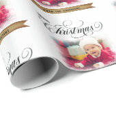 Aangepast fotoretekstpapier cadeaupapier (Rol Hoek)