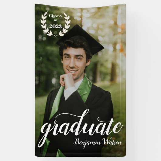 Aangepast fotoscript Afstuderen banner (Verticaal)