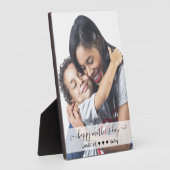 Aangepast fotoscript Happy Mothers Day Fotoplaat (Zijkant)