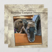 Aangepast fotosjabloon voor thuispartij kaart (Voorkant / Achterkant)