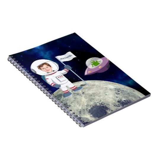 Aangepast fototeam op Moon Kinder Notitieboek (Rechterzijde)