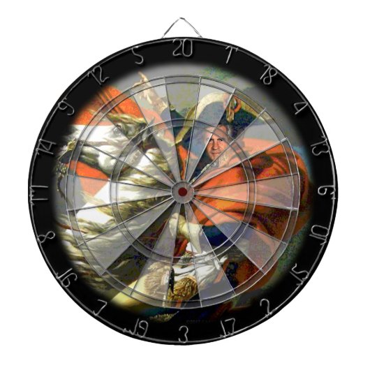 Aangepast fototekenbord dartbord (Voorkant)