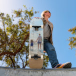 Aangepast fototekenbord - Uniek uw ontwerp Persoonlijk Skateboard<br><div class="desc">Aangepaste foto en tekst - Uniek uw eigen ontwerp - Gepersonaliseerde familie / vrienden of persoonlijke cadeautjes - Voeg Jouw tekst en foto toe - vergroot en verplaats elementen met aanpassingsgereedschap!</div>