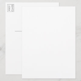 Aangepast fototekeningstempo groot Briefkaart