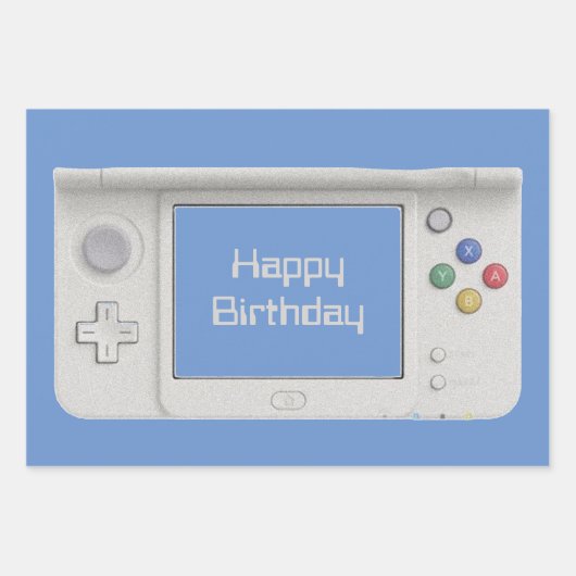 Aangepast fototeksthandheld Electronic Game Device Inpakpapier Vel (Voorkant 3)