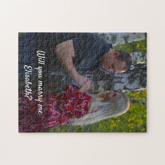 Aangepast fotovoorstel legpuzzel (Horizontaal)