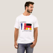 Aangepast FRANKRIJK DUITSLAND Gezegend T-shirt (Voorkant volledig)
