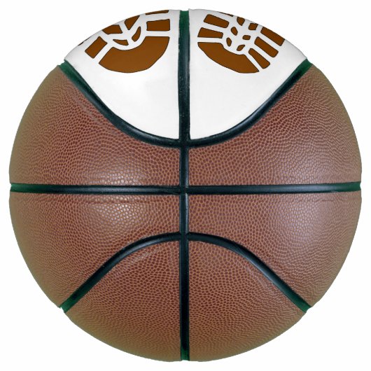 Aangepast fullsize Basketball Basketbal (Rechts)