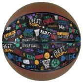 Aangepast fullsize Basketball Basketbal (Voorkant)