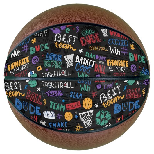 Aangepast fullsize Basketball Basketbal (Voorkant)