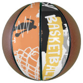 Aangepast fullsize Basketball Basketbal (Verticaal)