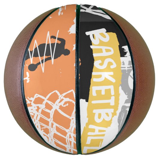 Aangepast fullsize Basketball Basketbal (Verticaal)