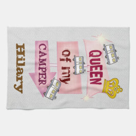 Aangepast Funny RVing Trailer Camp Kitchen Towels Theedoek