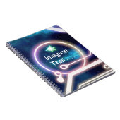 Aangepast galactisch ruimteboek notitieboek (Rechterzijde)