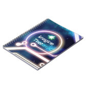 Aangepast galactisch ruimteboek notitieboek (Linkerzijde)