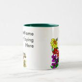 Aangepast Gardener-Gezegde Tweekleurige Koffiemok (Center)