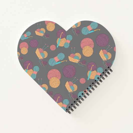 Aangepast garen Project Notitieboek (Achterkant)