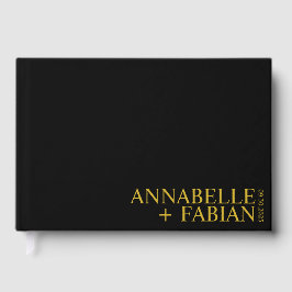 Aangepast gastenboek, Gepersonaliseerde Luxe Trouw Gastenboek