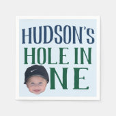 Aangepast gat in één servet (Voorkant)