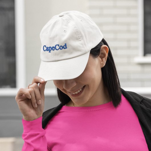 Aangepast geborduurd Pet – gepersonaliseerde tekst