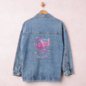 Aangepast geborsteld om borstkankeroverlevende te denim jacket (Hangar)