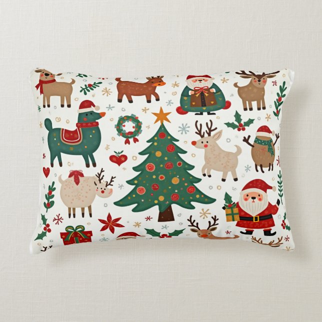 Aangepast geborsteld polyester Accent Pillow 16 x  Kussen (Voorkant)
