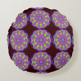 Aangepast geborsteld polyester Ronde Sierkussen (1 Rond Kussen