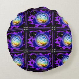 Aangepast geborsteld polyester Ronde Sierkussen (1 Rond Kussen