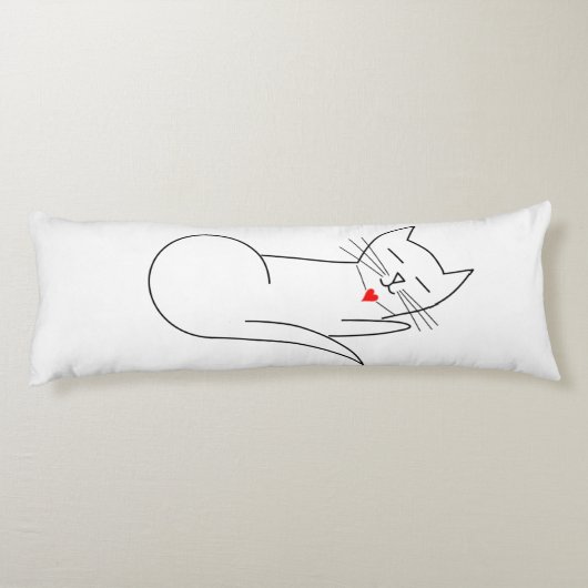 Aangepast geborsteld polyesterhoofdpijp ( 20 x 54  lichaamskussen (Achterkant)