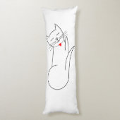 Aangepast geborsteld polyesterhoofdpijp ( 20 x 54  lichaamskussen (Achterkant (Verticaal))