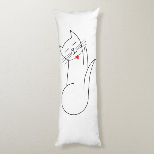 Aangepast geborsteld polyesterhoofdpijp ( 20 x 54 lichaamskussen (Achterkant (Verticaal))